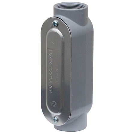 Dottie L.H. Dottie 4'' C Threaded Conduit Body w/ Cover & Gasket C400CG